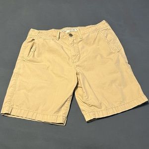 EUC American Eagle 5 pocket khaki shorts- size 33 ~9in inseam